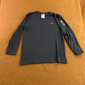 Strata Mens XL Gray ABB Arc Flash Flame Resistant Long Sleeve Work Shirt SFX101
